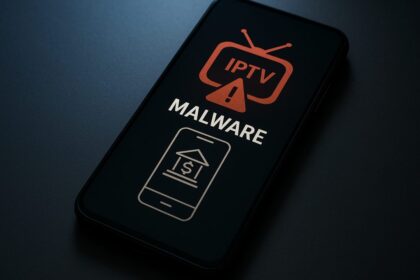 Aplicativo falso de IPTV infectando celular Android com malware bancário