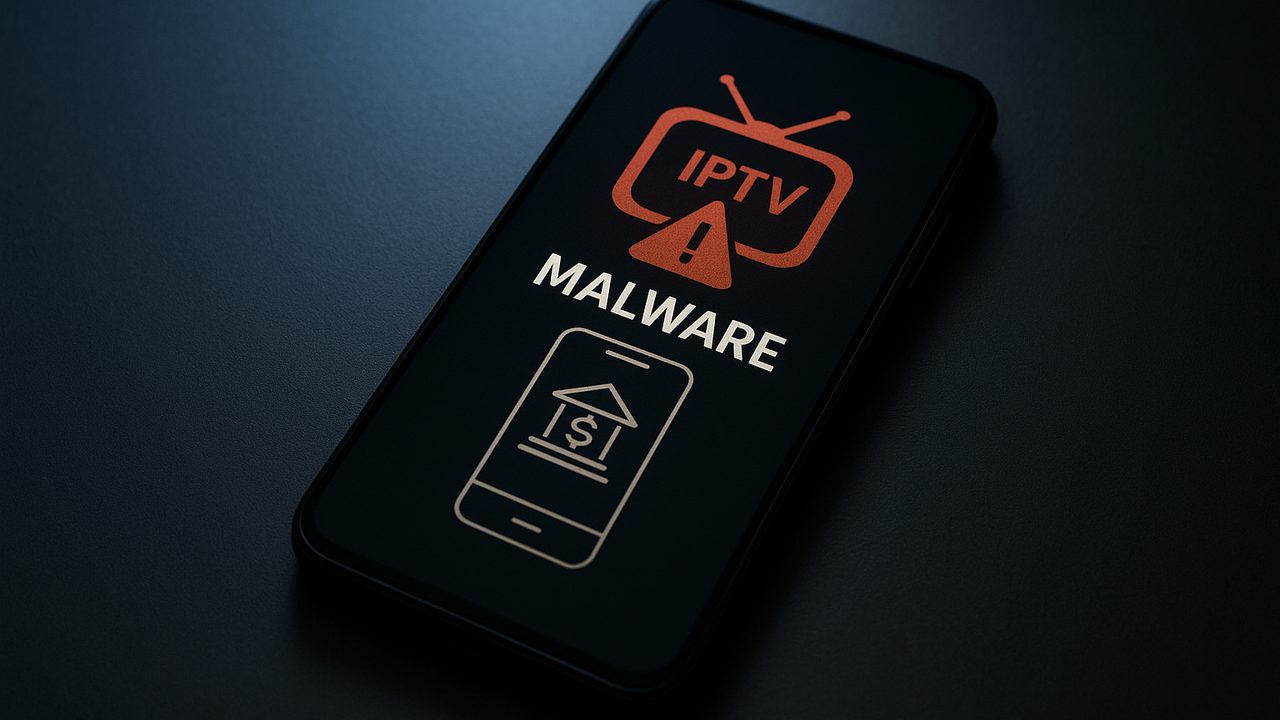 Aplicativo falso de IPTV infectando celular Android com malware bancário