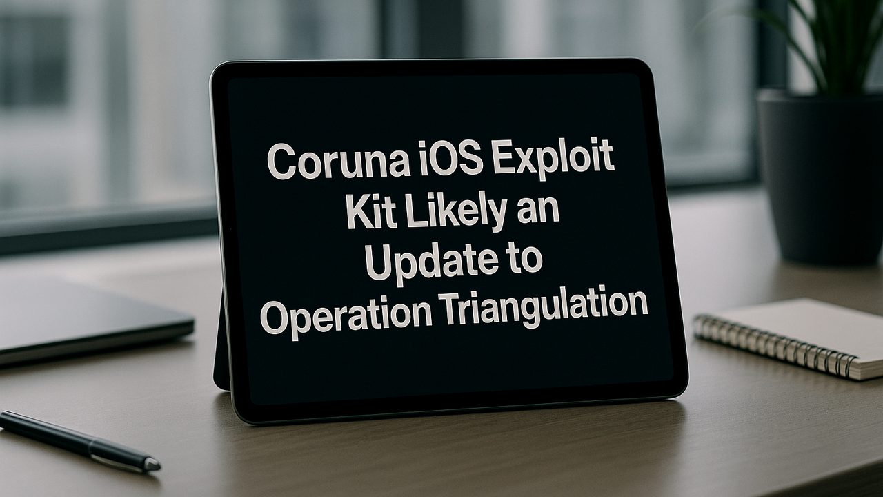 Exploit kit Coruna para iOS ligado à operação Triangulation em ataque cibernético